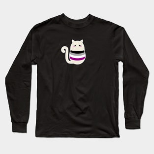 Ace Pride cat Long Sleeve T-Shirt